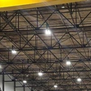 commercial LED lighting installation